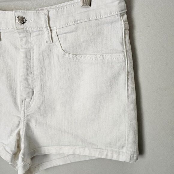 EUC WILD FABLE WHITE HIGHEST RISE SHORTS SIZE 16 / 33 REG - Picture 3 of 13